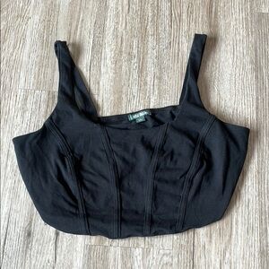 ✨5 for 25 Sale✨ NWOT classic  Corset crop top